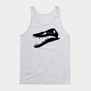 Styxosaurus skull - black Tank Top